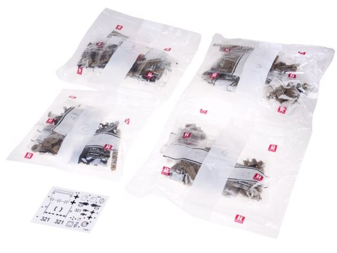 Klocki konstrukcyjne czołg TIGER I World of Tanks 1138ele 1:28 ZA5807