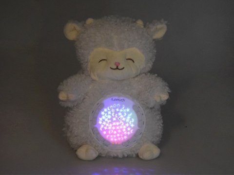 Projektor gwiazd Mięciutka OWIECZKA - 20 różnych kołysanek + dźwięki ZA5750