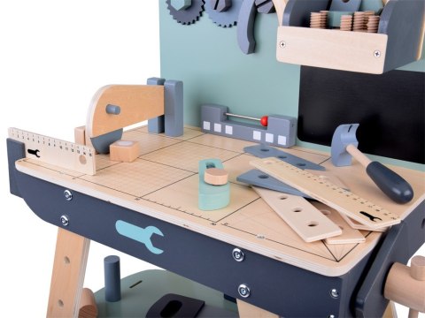 Warsztat drewniany dla małego majsterkowicza narzędzia dla dzieci ZA5616