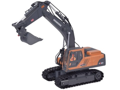 Koparka 3w1 zdalnie sterowana Pojazd budowlany Wymienne końcówki RC0752