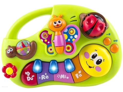 Magiczne kolorowe Pianinko organki ZA0640