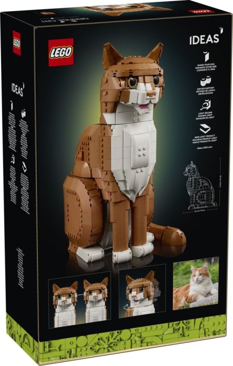 LEGO 21376 Ideas Rudy kot