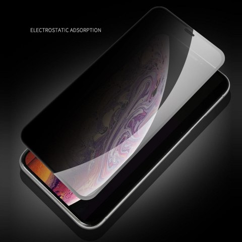 Szkło hartowane X-ONE Full Cover Extra Strong Privacy - do iPhone 16 Pro Max/17 Pro Max (full glue) czarny