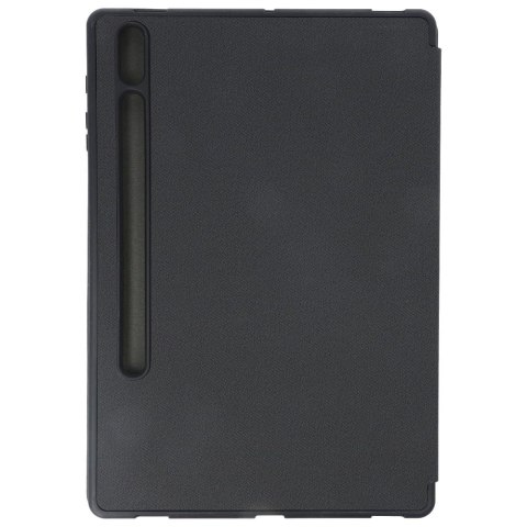 DUX DUCIS etui DOMO składane z miejscem na rysik do SAMSUNG Tab S8 Plus (X800/X806)/S7FE(T730/T736B)/S7 Plus (T970/T976B) czarne