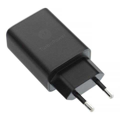 MOTOROLA oryginalna ładowarka sieciowa Typ C TurboPower 15W SC-32 czarna bulk