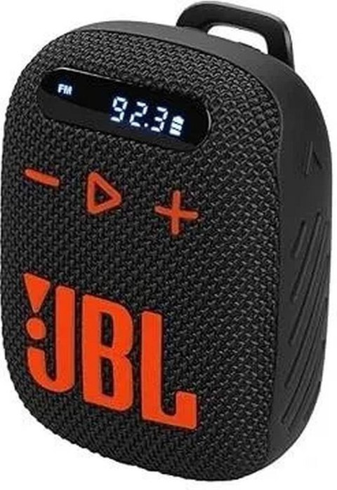 Głośnik bezprzewodowy JBL Wind 3 z uchwytem na kierownicę czarno-pomarańczowy