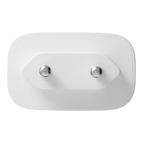 Ładowarka sieciowa do telefonu VEGER USB A + Typ C PD QC3.0 3,25A 65W + kabel USB C do USB C TR67 biała