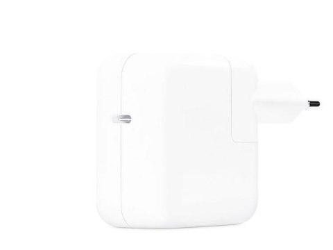 Oryginalna ładowarka sieciowa Apple MW2G3ZM/A Typ C 30W biała blister