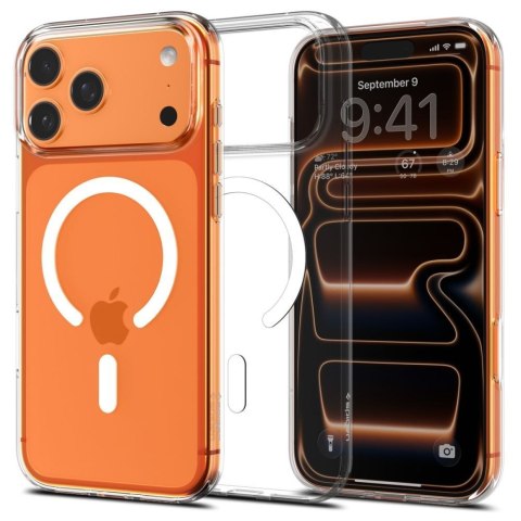 SPIGEN futerał LIQUID CRYSTAL MAG MAGSAFE IPHONE 17 PRO CLEAR/WHITE