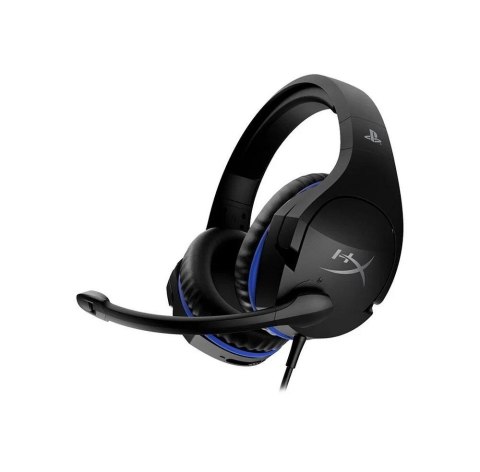 Słuchawki przewodowe nauszne Jack 3,5 mm HyperX Cloud Stinger PlayStation czarno niebieskie