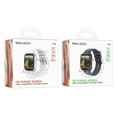Smartwatch 1,83" IP68 z funkcją rozmowy Hoco Y44 srebrny