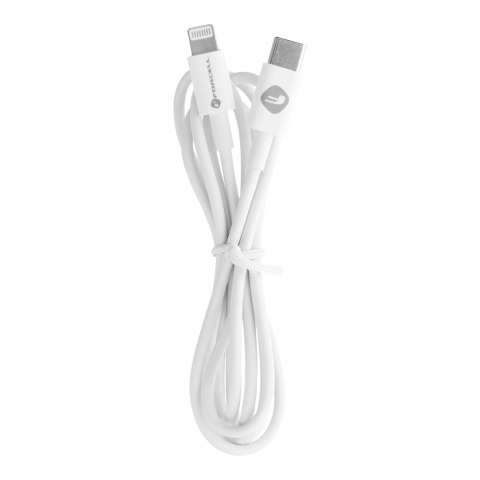 Kabel USB C do Lightning Forcell F-Energy PD 27W Tuba 1 m C291 biały