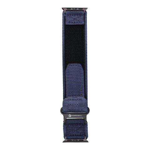 Pasek do Apple Watch Forcell F-Design FA05 rzep nylon 38 / 40 / 41 mm niebieski
