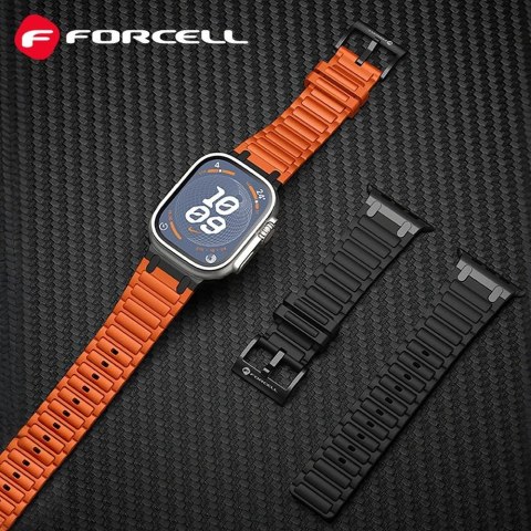 Pasek do Apple Watch Forcell F-Design FA06 dziurki silikon 38 / 40 / 41 mm niebieski