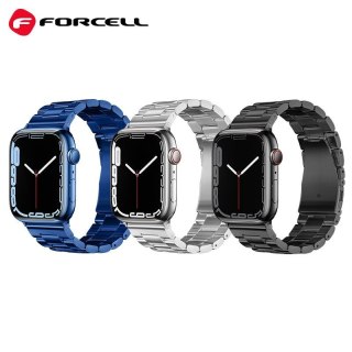 Pasek do Apple Watch Forcell F-Design FA10 zatrzask stal 38 / 40 / 41 mm czarny