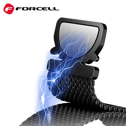 Pasek do Samsung Galaxy Watch Forcell F-Design FS10 magnetyczny stal 20 mm złoty