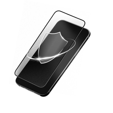 Szkło hartowane do iPhone 13 / 16e / 17e (SE 4 2025) Forcell Matt Glass czarne