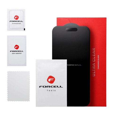 Szkło hartowane do iPhone 13 / 16e / 17e (SE 4 2025) Forcell Matt Glass czarne