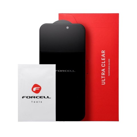 Szkło hartowane do iPhone 13 PRO / 14 Forcell Privacy Glass czarne