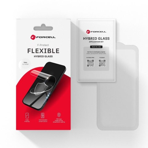 Szkło hybrydowe do iPhone 12 / 12 PRO Forcell Flexible Nano Glass