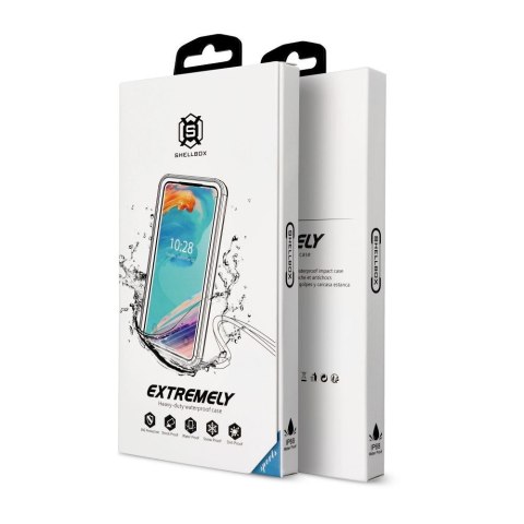 Etui na iPhone 16 Shellbox Dot wodoodporne zgodne z MagSafe czarne