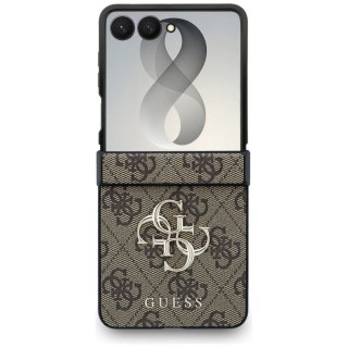 GUESS futerał do SAMSUNG GALAXY Z FLIP 8 (4G Big Logo) brązowy