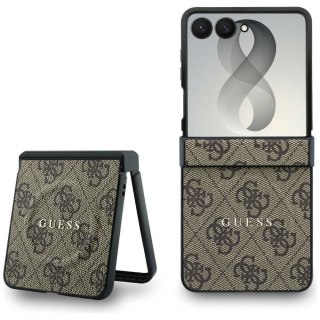 GUESS futerał do SAMSUNG GALAXY Z FLIP 8 kompatybilny z MagSafe (4G Classic) brązowy