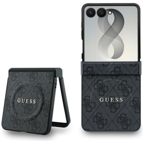 GUESS futerał do SAMSUNG GALAXY Z FLIP 8 kompatybilny z MagSafe (4G Classic) czarny