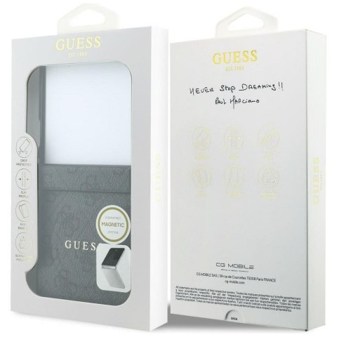 GUESS futerał do SAMSUNG GALAXY Z FLIP 8 kompatybilny z MagSafe (4G Classic) czarny