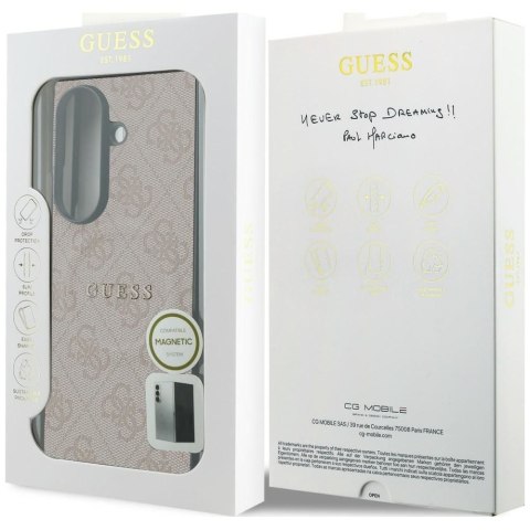 GUESS futerał do SAMSUNG GALAXY Z FOLD 8 ULTRA kompatybilny z MagSafe (4G Classic) różowy