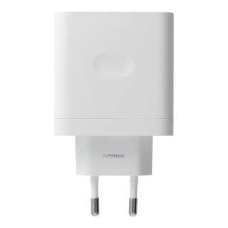 Oryginalna Ładowarka Sieciowa Oppo SuperVOOC VCBBOAEH 120W Power Adapter biała blister