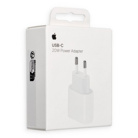 Oryginalna ładowarka sieciowa Apple MD3J4ZM/A A2347 Typ C 20W biała blister