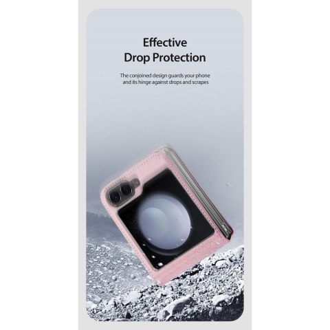 DUX DUCIS futerał BRIL do SAMSUNG Z FLIP6 5G różowy