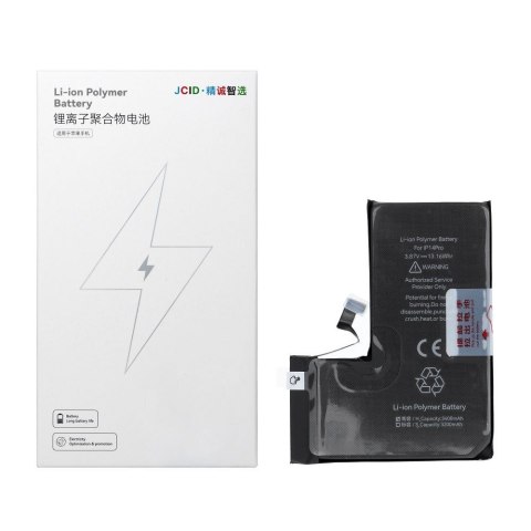 JCID Bateria do iPhone 14 Pro 3400 mAh (zwiększona pojemność)